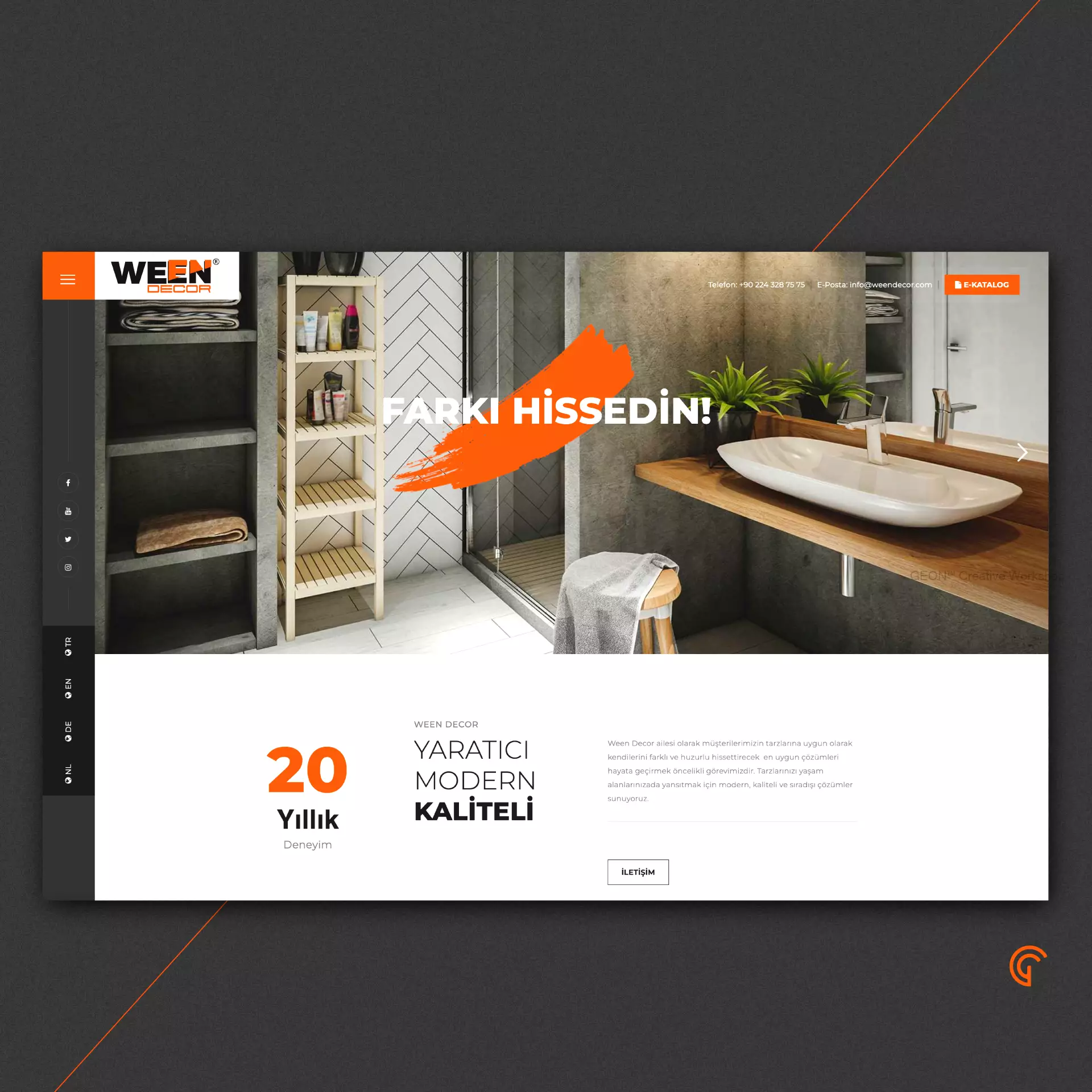 Web Tasarım weendecor dekorasyon site tasarımı